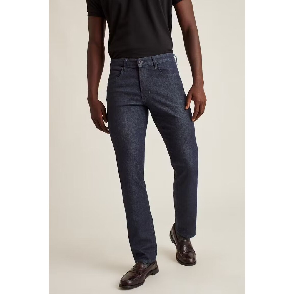 Bonobos Premium Stretch Men's Resin DARK WASH Blue Jeans Pants Slim Fit 30/32